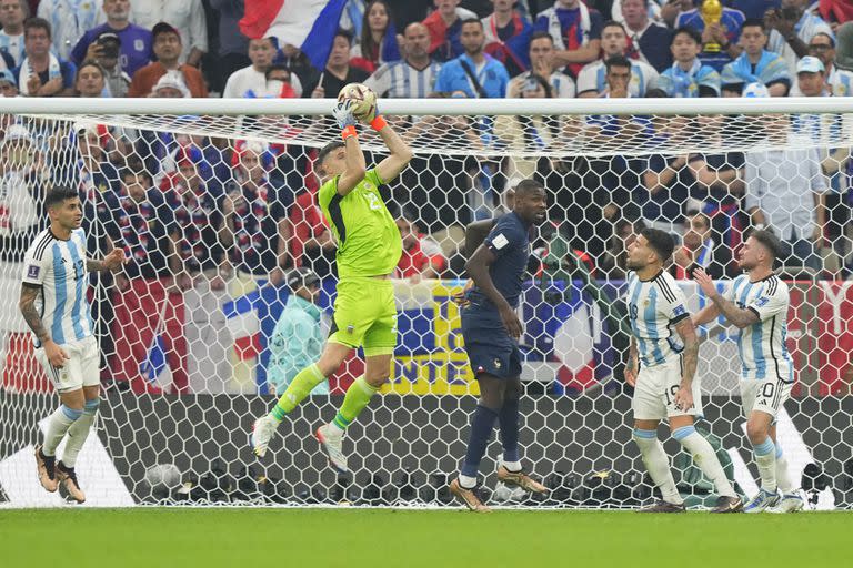 Partido por la Final de la Copa del Mundo entre Argentina y Francia