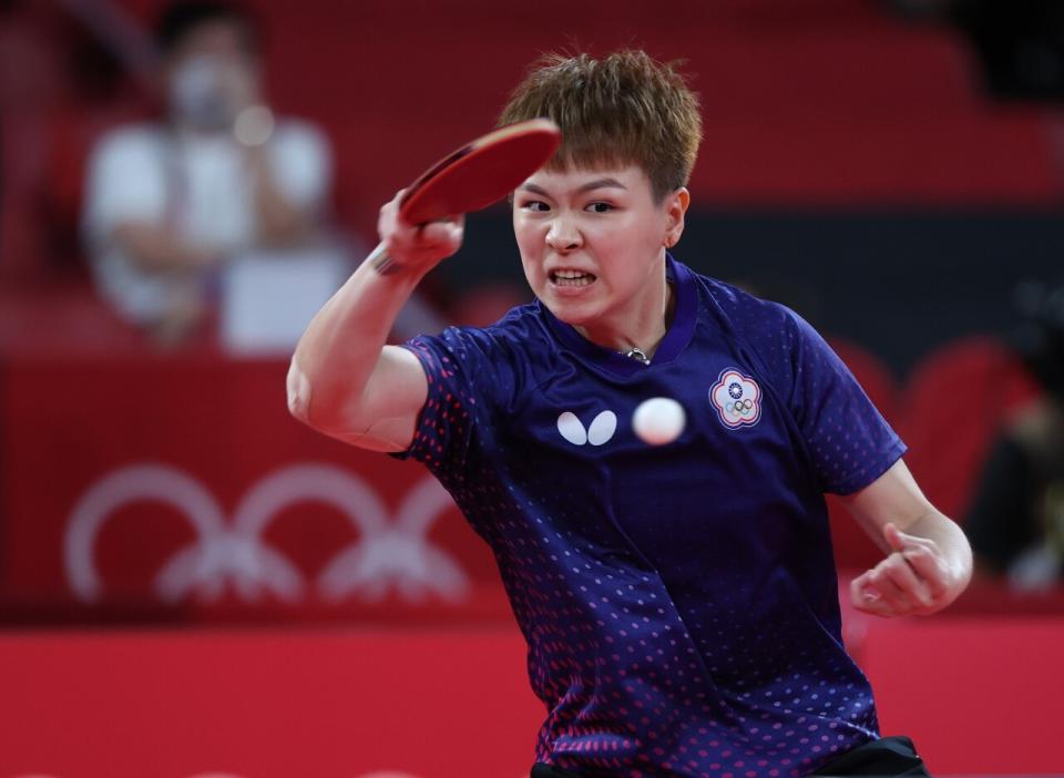 第四度踏上奧運之旅，桌球女將陳思羽希望有好表現。(資料照／中華奧會提供)