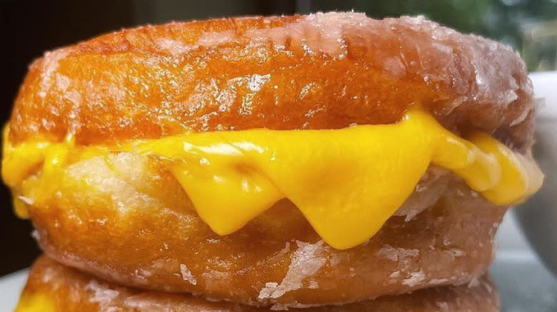 Donut Grilled Cheese