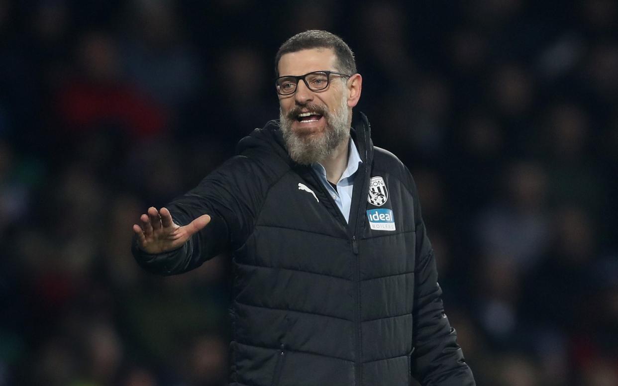 Slaven Bilic head coach / manager of West Bromwich Albion reacts during the Sky Bet Championship match between West Bromwich Albion and Middlesbrough at The Hawthorns on December 29, 2019 in West Bromwich, England - West Bromwich Albion FC /Adam Fradgley - AMA 