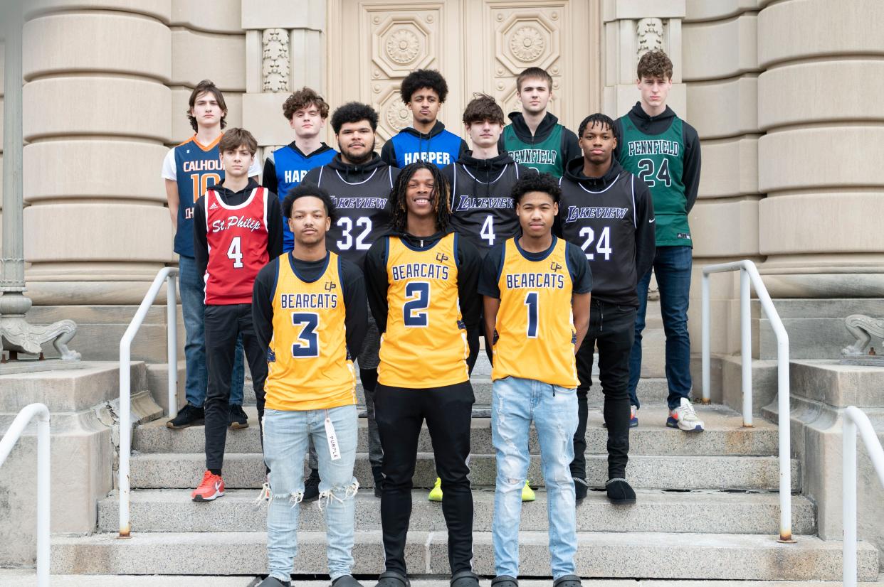 The 2023 Battle Creek Enquirer All-City Boys Basketball Team is made up of members of the seven city boys basketball teams and voted on by the city coaches and the Enquirer sports staff.