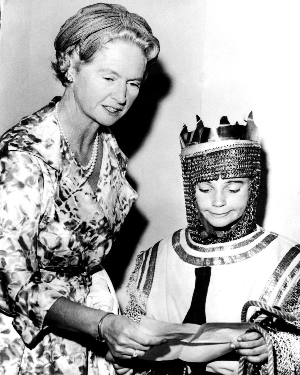 queen louise and prince carl gustaf of sweden in 1959