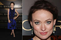 ...bekam sie aber von Olivia Wilde. Der ehemalige „Dr. House“-Star sah im schwarz-weißen Kleid und Undone-Flechtfrisur einfach hinreißend aus. (Bilder: Getty Images)