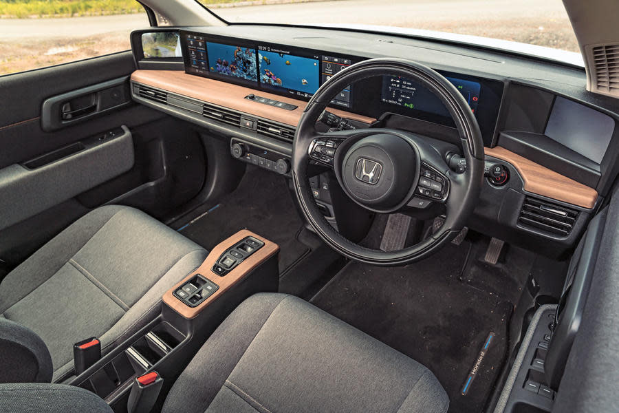 Honda E interior