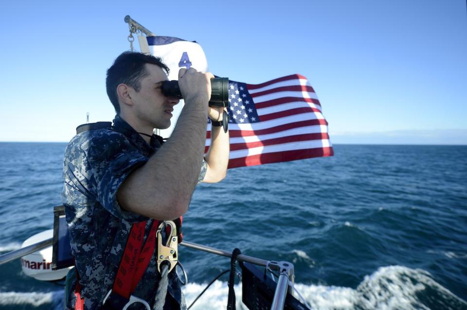 Navy submarine Colorado sailor lookout