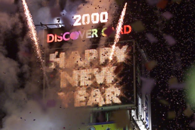 Bill Tompkins New Year's Eve Y2K Archive - Credit: Bill Tompkins/Getty Images