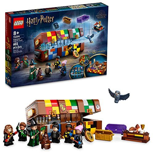 <p><strong>LEGO</strong></p><p>amazon.com</p><p><strong>$51.99</strong></p><p><a href="https://www.amazon.com/dp/B09JKWBJ7F?tag=syn-yahoo-20&ascsubtag=%5Bartid%7C10055.g.23595566%5Bsrc%7Cyahoo-us" rel="nofollow noopener" target="_blank" data-ylk="slk:Shop Now;elm:context_link;itc:0;sec:content-canvas" class="link ">Shop Now</a></p><p>All aboard the Hogwarts express! With this trunk, you’ll be able to prepare for your upcoming trip to the most magical castle in the UK. Our pros loved that each trunk comes with reconfigurable furniture, spellbinding accessories like the sorting hat and marauders’ map and five customizable minifigures, so you can create Harry and friends, or build a whole new cast.</p>