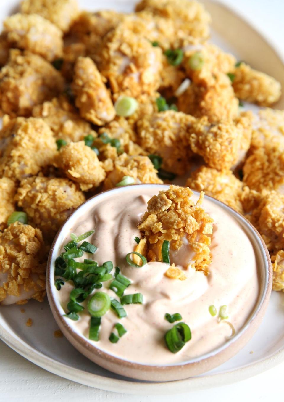 Spicy Popcorn Chicken