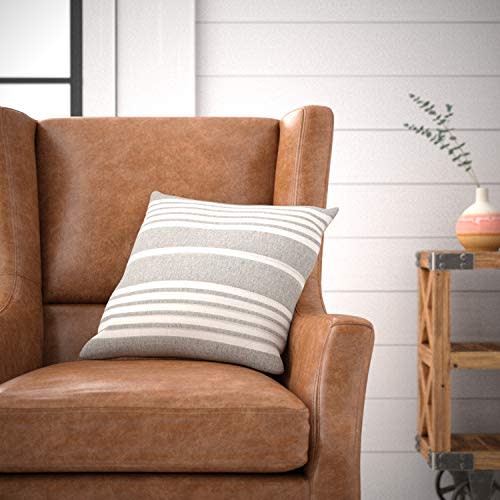 7) Casual Striped Throw Pillow