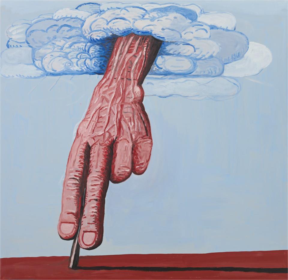 Philip Guston, The Line, 1978 (The Estate of Philip Guston, courtesy Hauser & Wirth)