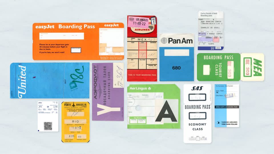 A visual history of the boarding pass. - Henrik Pettersson and Marco Chacón
