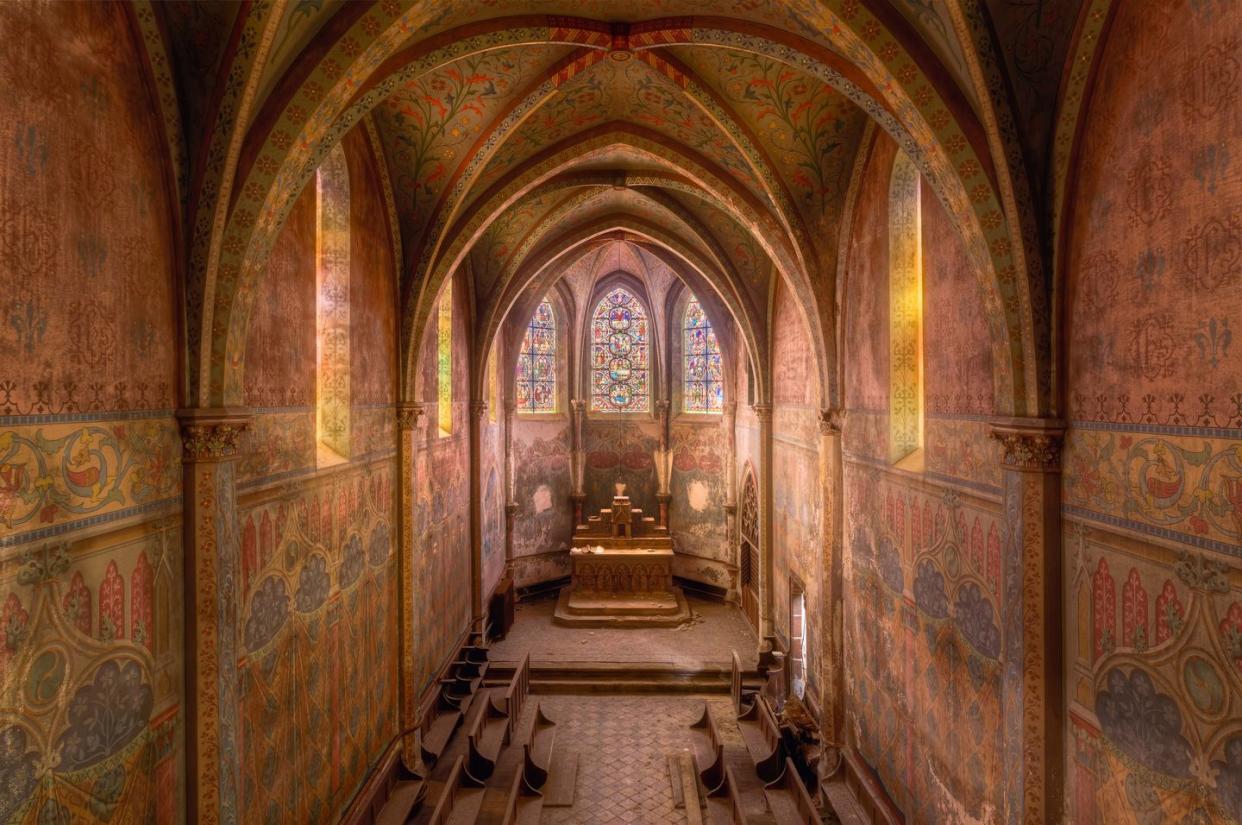 abandoned churches france