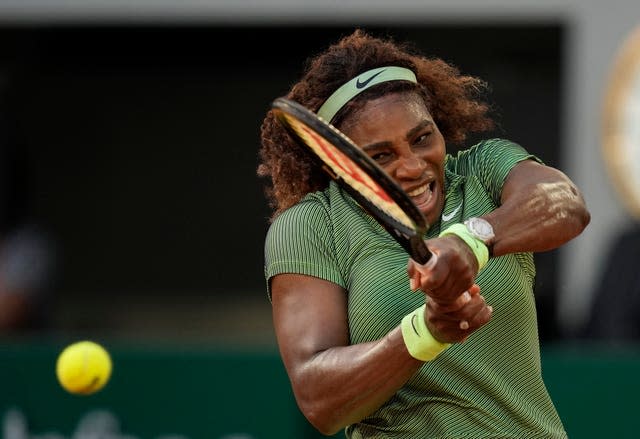 Serena Williams will hope to power her way into the fourth round