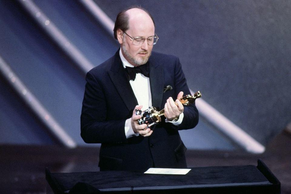 <p>So many amazing films would have faded from our memories by now without the iconic musical accompaniment by John Williams, who won this night for the <em>E.T. </em>score. He has won 25 Grammy Awards, 5 Oscars, and he deserves even more.</p>