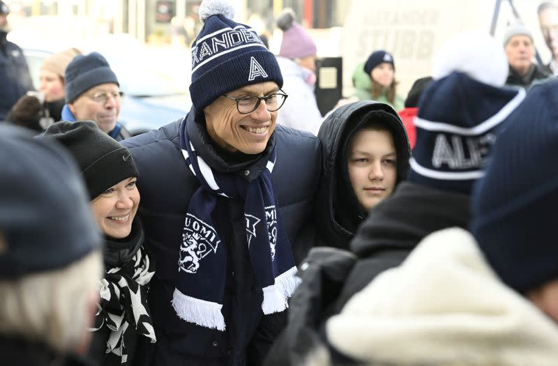 Presidential candidate Alexander Stubb continues campaign in Vantaa