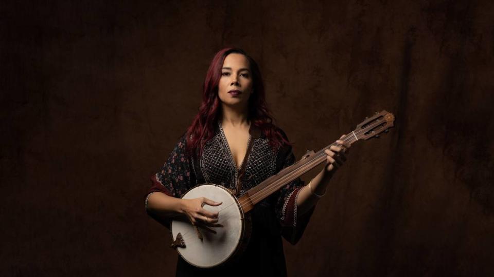 Grammy- and Pulitzer Prize-winning musician Rhiannon Giddens plays the banjo and viola on Beyoncé’s new song, “Texas Hold ’Em.” The Greensboro, NC, native is considered an icon in folk music and has dedicated her work to honoring unsung heroes in American musical history. Ebru Yildiz