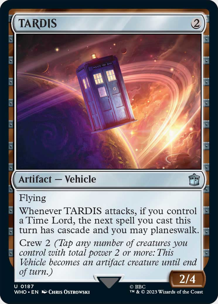 Card artwork from MTG Doctor Who