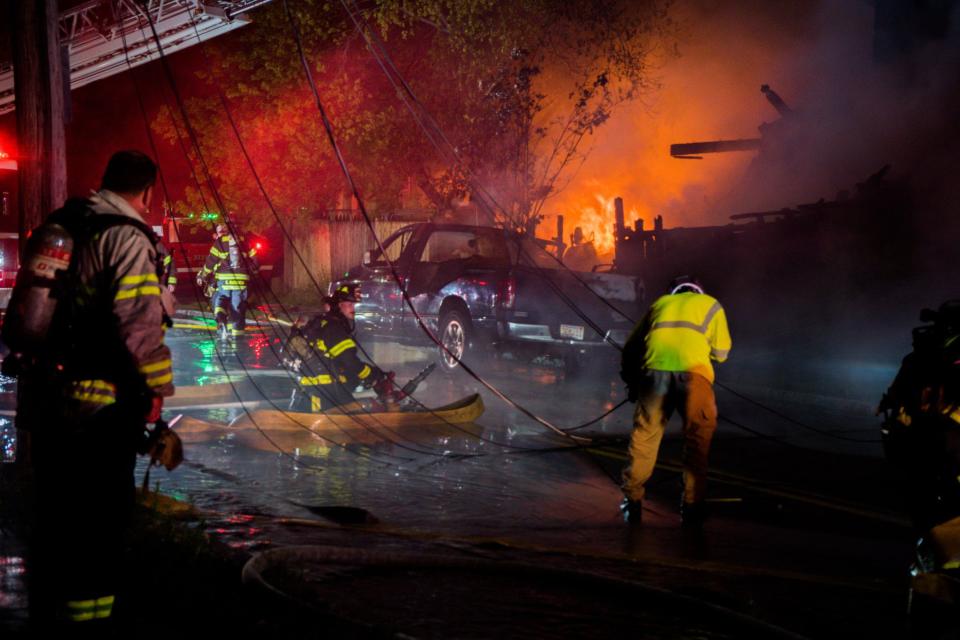 Fire seriously damages two homes in Brockton