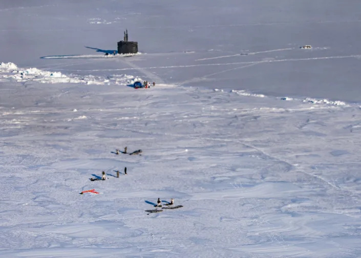 Navy SEAL parachute Alaska Arctic submarine