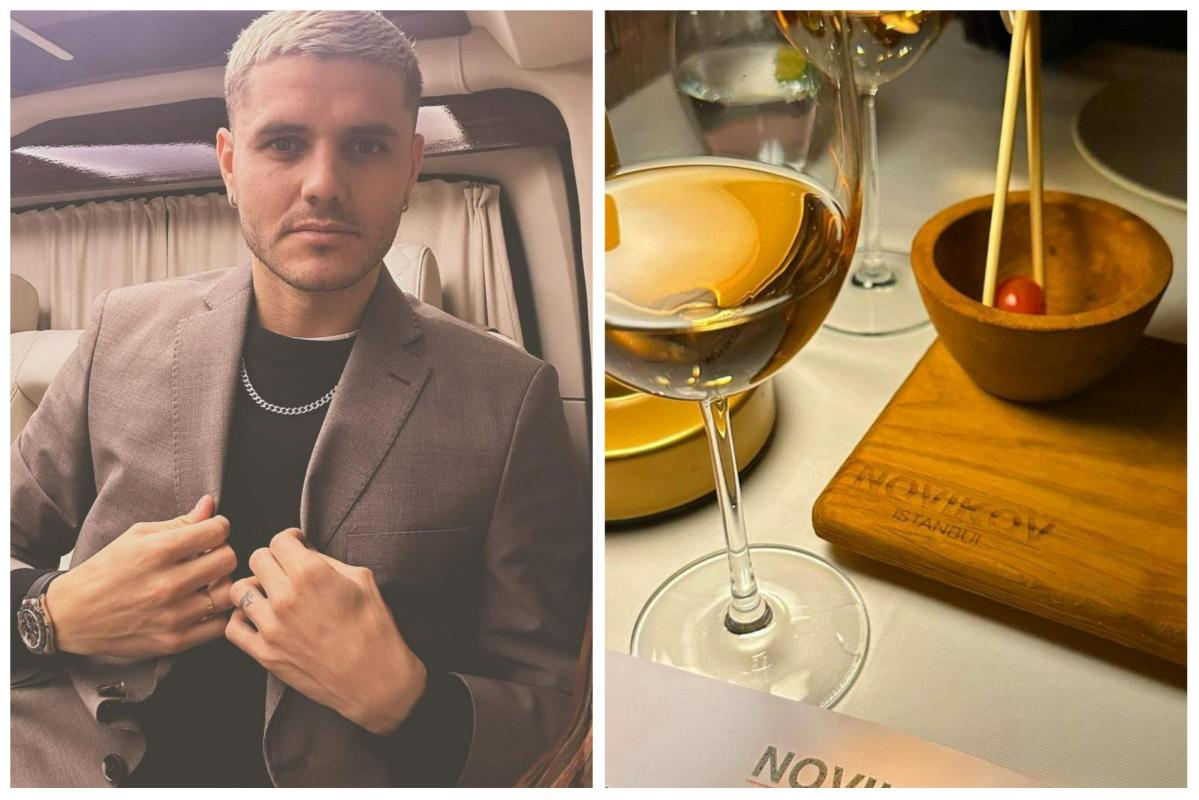 Mauro Icardi fue a cenar a un exclusivo restaurante, subió una foto y un  detalle lo delató: ¿quién fue su cita?