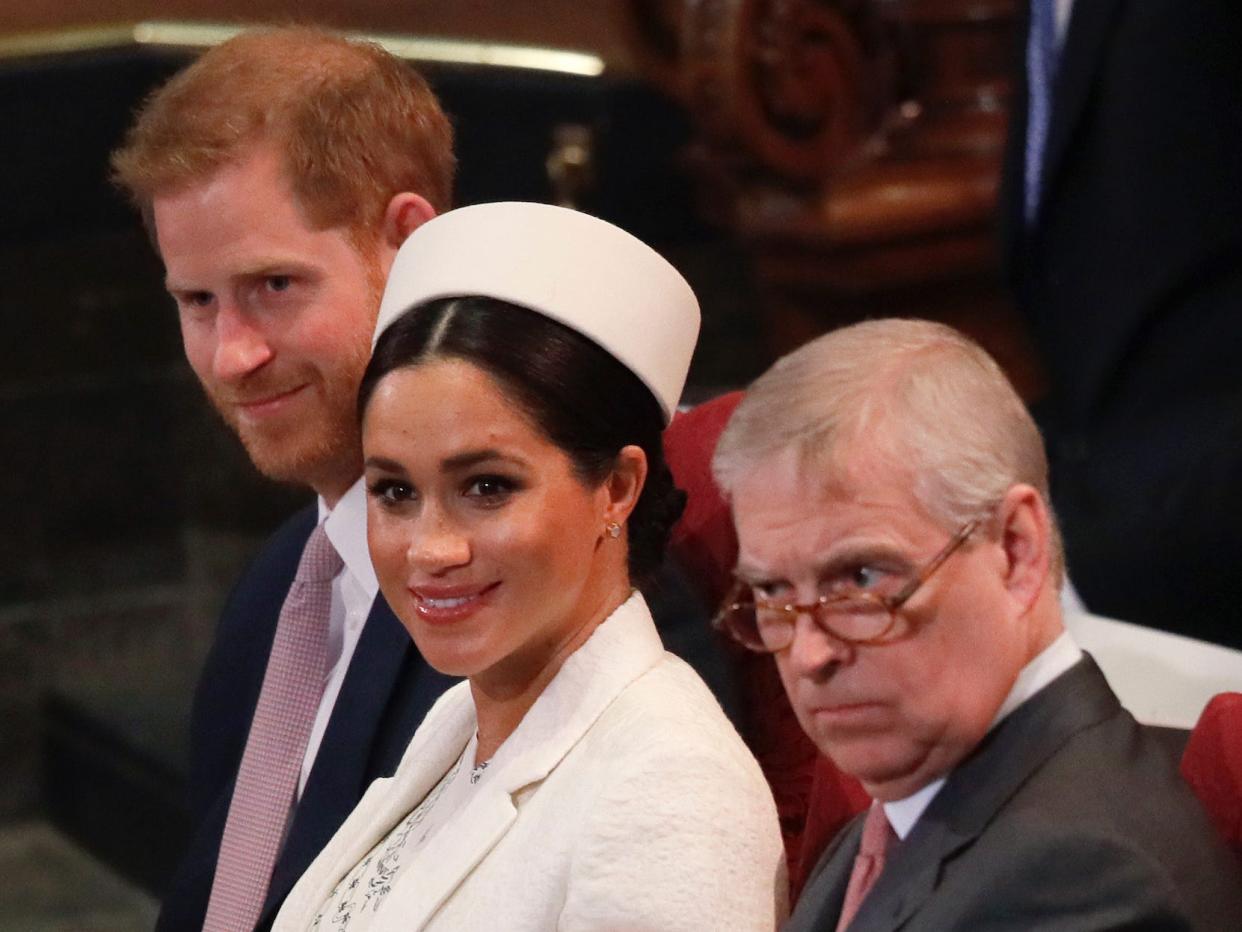 meghan, harry, andrew