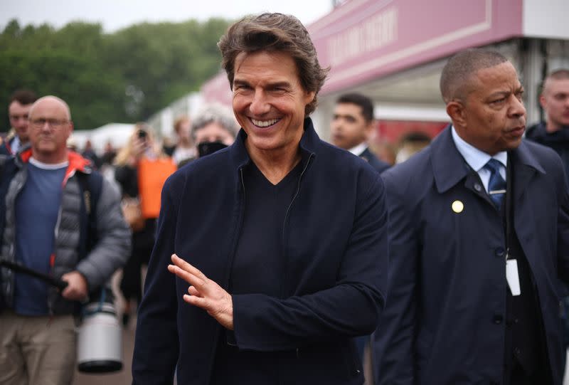 Actor Tom Cruise at the Royal Windsor Horse Show in Windsor