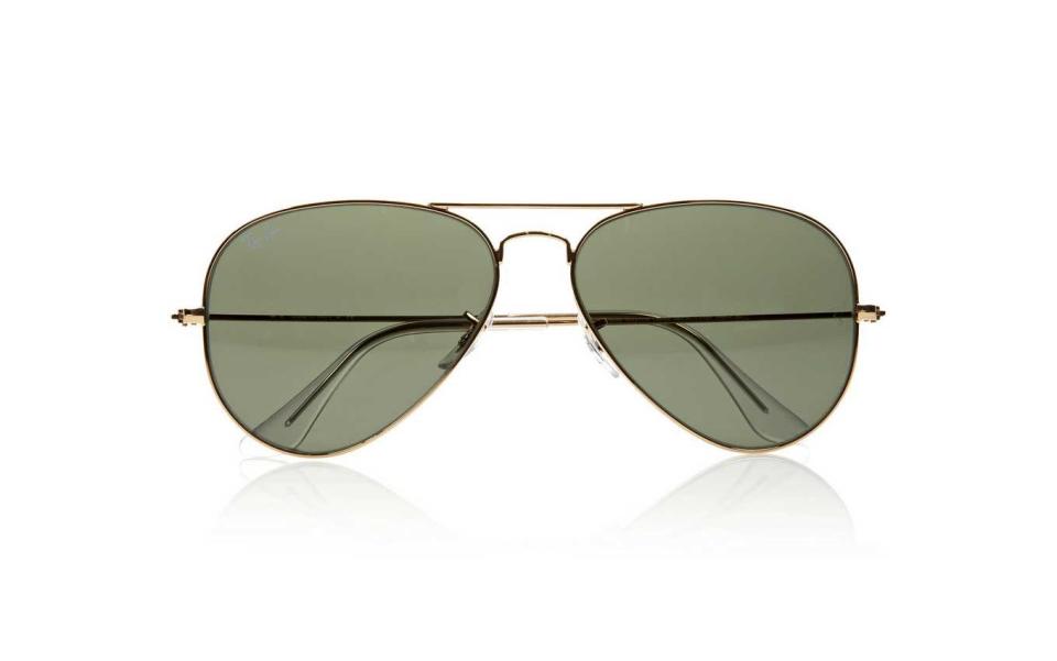 Ray-Ban Aviator Gold-tone Sunglasses