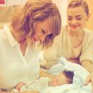 <p>In 2015, the actress shared her first photo of her second son, little Leo Thames, with his godmother Taylor Swift. </p><p>The friends shared the singer's first meeting with the newborn, with the Pearl Harbour star captioning the photo: 'My loves meet. Baby boy Leo Thames and his God Mother = Bliss. X.'</p><p><a href="https://www.instagram.com/p/5sheJYt1HJ/" rel="nofollow noopener" target="_blank" data-ylk="slk:See the original post on Instagram;elm:context_link;itc:0;sec:content-canvas" class="link ">See the original post on Instagram</a></p>