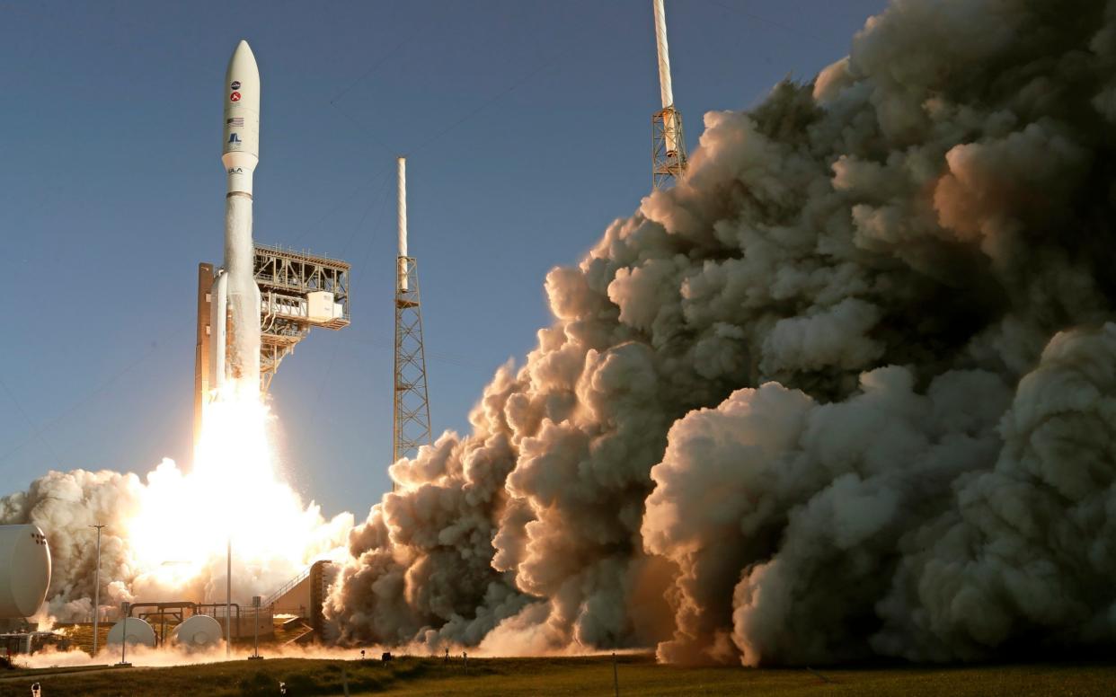 The NASA rover launches in Florida - John Raoux/AP