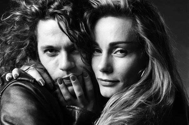 1988 According to Hutchence`s biography written by sister Tina, Michael and Virginia had a brief, intense relationship.