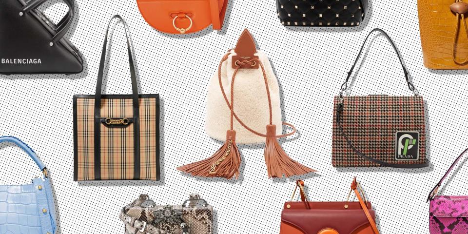 <p>It’s our favourite time of year again: the summer sales. Those precious few weeks when luxury e-tailers like <a href="https://www.elle.com/uk/fashion/what-to-wear/g21282910/net-a-porter-sale-best-buys/" rel="nofollow noopener" target="_blank" data-ylk="slk:Net-A-Porter;elm:context_link;itc:0;sec:content-canvas" class="link ">Net-A-Porter</a>, Matches Fashion, Browns and Selfridges slash their prices and we all get to pretend we’ve got more money than we actually do. Seriously though, the sales are the perfect time to purchase investment pieces you’ll wear forever – like good-quality coats, <a href="https://www.elle.com/uk/fashion/what-to-wear/g22798902/animal-print-shoes/" rel="nofollow noopener" target="_blank" data-ylk="slk:statement shoes;elm:context_link;itc:0;sec:content-canvas" class="link ">statement shoes</a> or a designer handbag. </p><p>A shiny new bag can update and upgrade even the most low-key looks, so we feel like every woman needs one in her life. And you really don’t have to pay over the odds for something special; we’ve scoured the designer bag sales and found cult pieces from Saint Laurent, Balenciaga, Calvin Klein and JW Anderson discounted by 50 per cent or more.</p><p>Can’t afford the designer price tag? When it comes to accessories, new-gen, mid-tier brands such as Staud, Wandler, Hereu, Cult Gaia and Loeffler Randall have got your back – and bank balance – with items starting from less than £100. If you don’t believe us, check out our edit of the 27 best designer bags that are half price in the summer sales.</p><p>We earn a commission for products purchased through some of the links in this article</p>