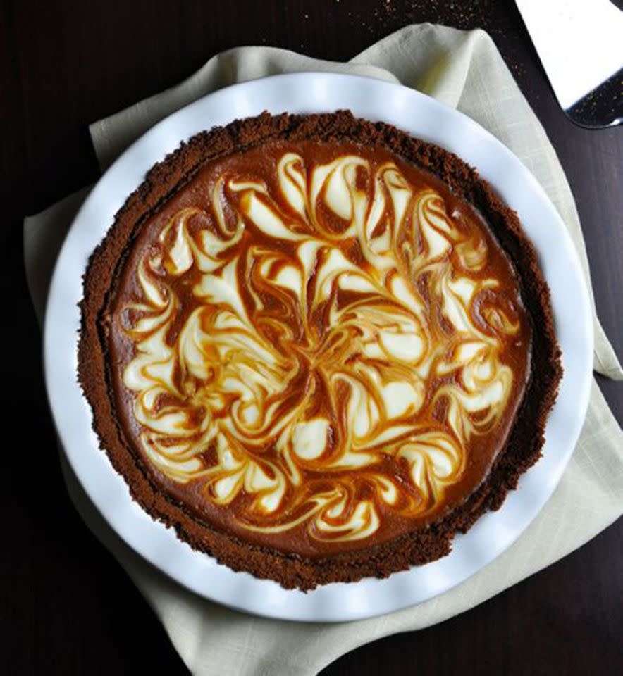 Marbled Sweet Potato Pie