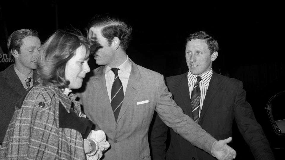 Royalty - Prince of Wales and Camilla Parker-Bowles - Drury Lane, London