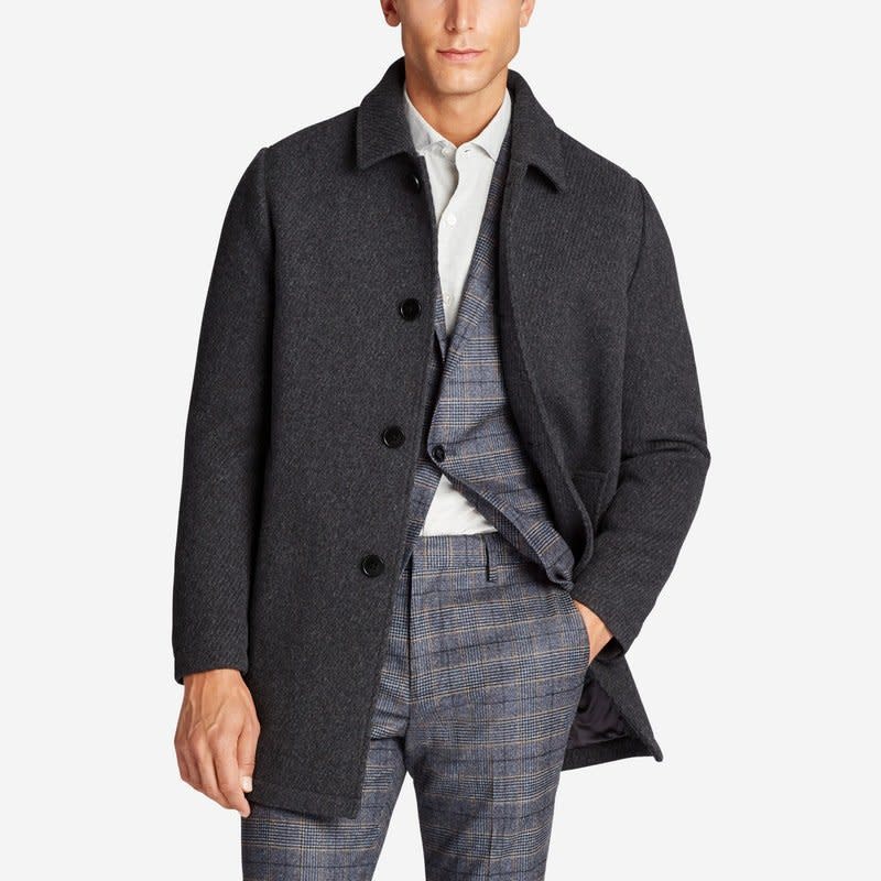 If you're looking for dress shirts, <a href="https://bonobos.com" target="_blank">Bonobos</a> has tons to choose from starting at $88 (if you get one on sale, though,&nbsp;it could be as low at $38). The brand also&nbsp;has plenty of chinos for less than&nbsp;$100 and classic wool top coats for under $400.