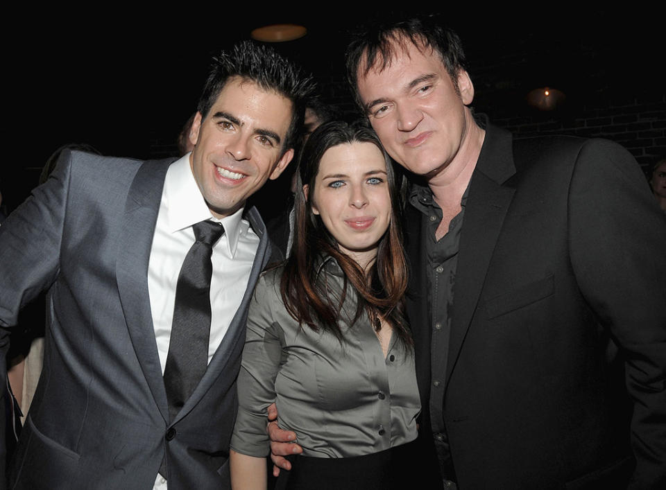 Inglourious Basterds NY Screening 2009 Eli Roth Quentin Tarantino Heather Matarazzo