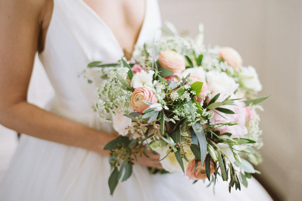 Garden-Inspired Bridal Bouquet