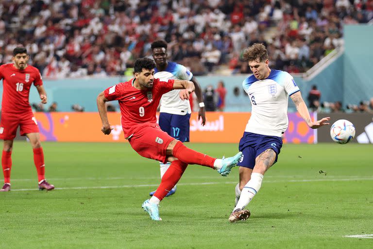 Mehdi Taremi, autor de los dos goles de Irán ante Inglaterra