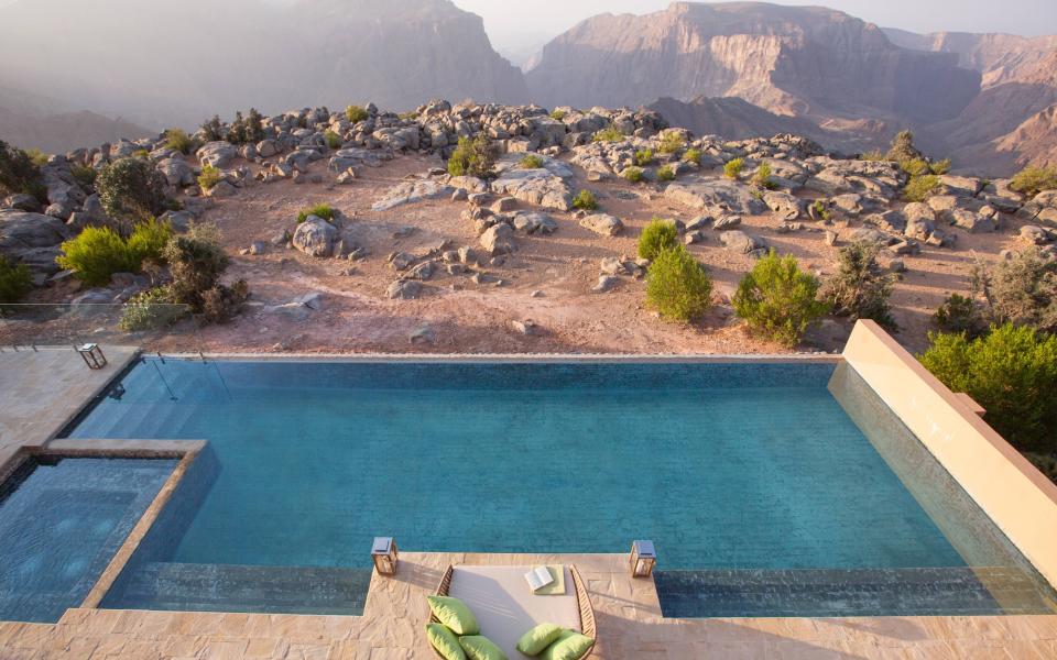 Amazing Hotels presenter Giles Coren has hinted on social media that the next series will feature an episode on Anantara Al Jabal Al Akhdar Resort in Oman.