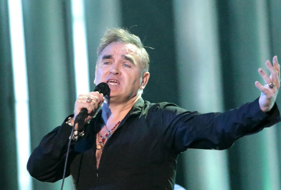 Morrissey has defended Kevin Spacey and Harvey Weinstein. Copyright: [Rex]