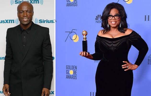 Seal has laid into Oprah Winfrey following her Golden Globe win. Source: Getty