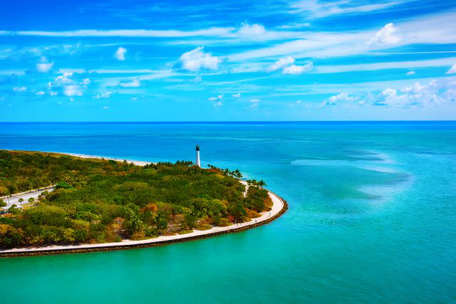 <p>Getty</p> Stock image of the Biscayne Bay, Florida, area