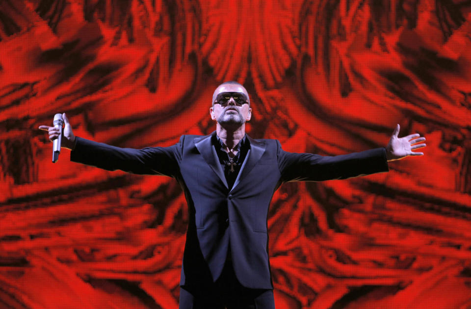 George Michael bei einem Konzert zugunsten der AIDS-Stiftung Sidaction an der Palais Garnier Oper in Paris am 9. September 2012. (Bild: AP Photo/Francois Mori)