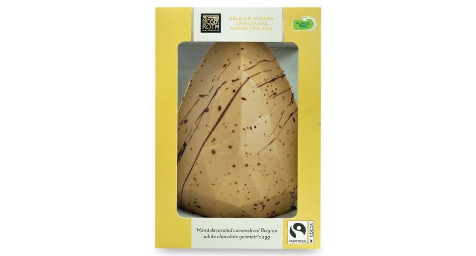 Moser Roth Blonde Chocolate Geometric Egg (Aldi)