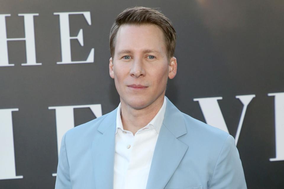 Dustin Lance Black attends the premiere of FX's "Under The Banner Of Heaven" at Hollywood Athletic Club on April 20, 2022 in Hollywood, California.