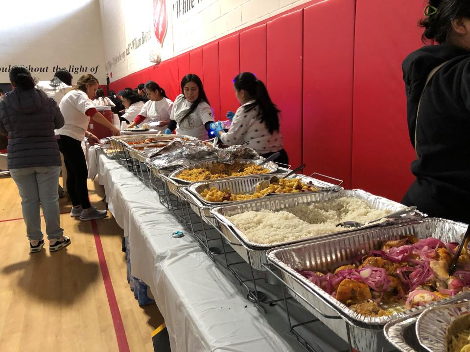 A community discussion about East Ramapo school district called "Unity Together" was held at the Salvation Amy in Spring Valley Saturday, Feb. 24, 2024. Local businesses provided food and beverages for about 500 who attended.