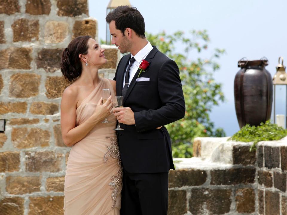 Desiree Hartsock, Chris Siegfried on "The Bachelorette"