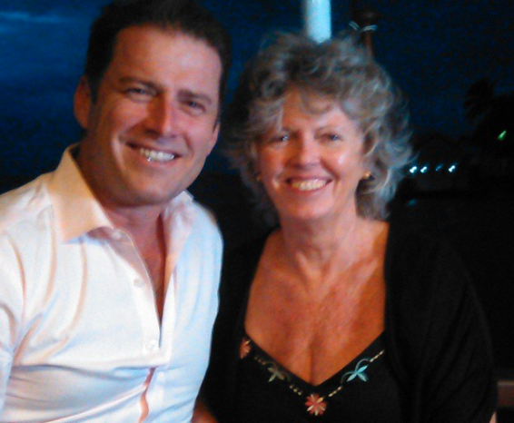 Karl Stefanovic with mum Jenny