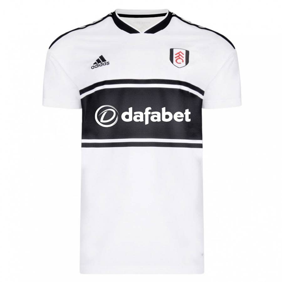 <p>Fulham have a simple design for their return to the Premier League. </p>