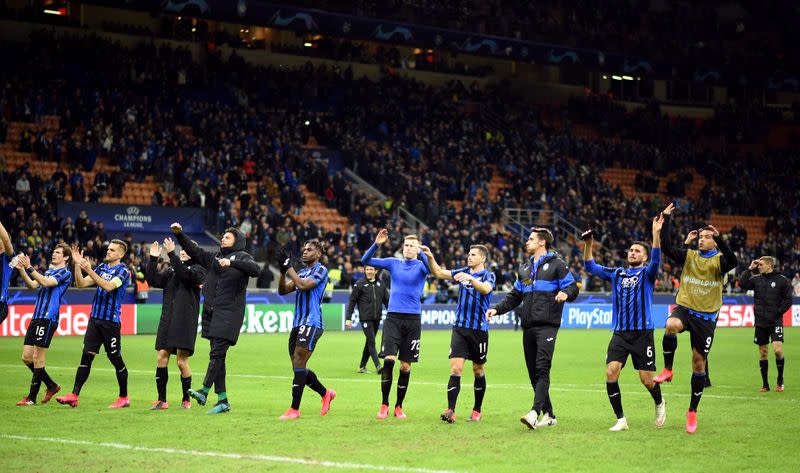 Champions League - Round of 16 First Leg - Atalanta v Valencia