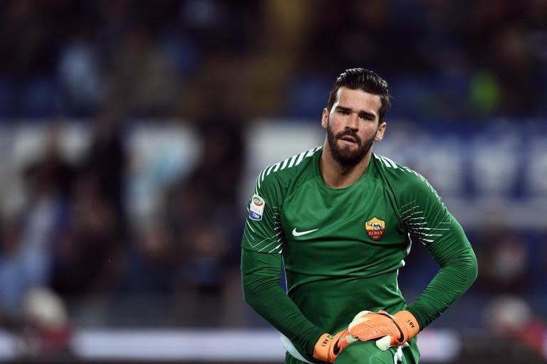 Alisson completes world record move to Liverpool as Roma goalkeeper joins Reds in deal worth £65m